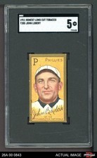 1911 T205 Hans Lobert Phillies SGC 5 - EX