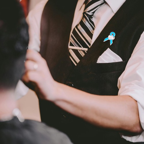 World Day Red Ribbon Pin Awareness Ribbon Brooch Floral Magnets for Boutonnieres - Zdjęcie 15 z 30