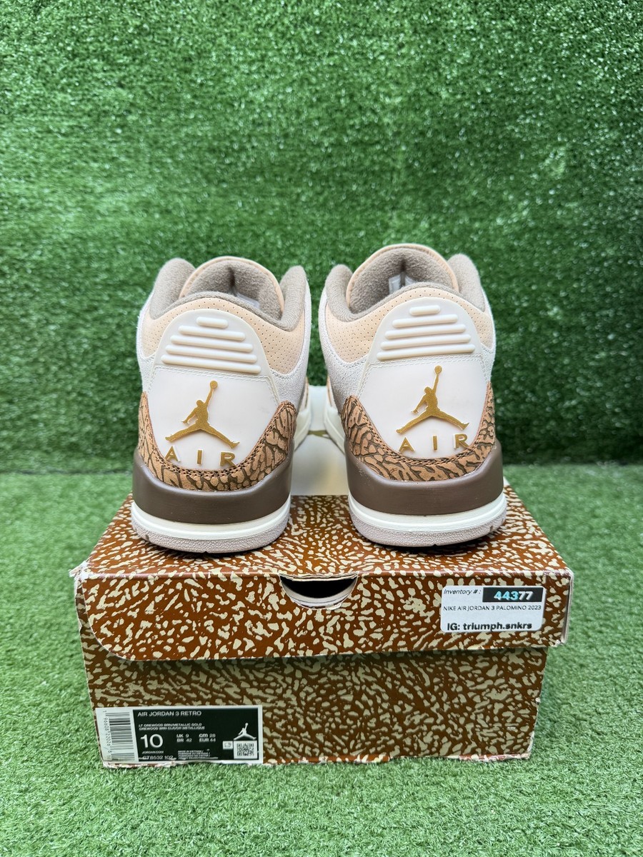 Size 10 - Jordan 3 Retro Low Palomino | eBay