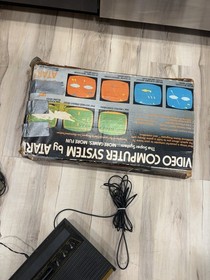 Atari 2600 Console Bundle w/ Controllers, Joysticks, Paddles & Games Untested