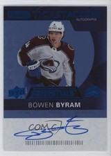 2024-25 Credentials 2024-25 Upper Deck Update Blue /10 Bowen Byram Auto 08sc