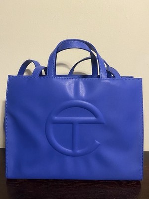 NWT Telfar Painters Tape Blue Shopping Bag Size Medium
