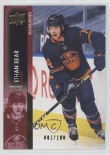 2021-22 Upper Deck Series 1 Exclusives 81/100 Ethan Bear #71 0il7