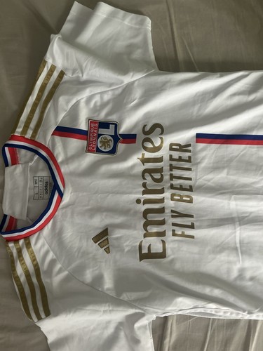 Olympique Lyonnais Soccer Home Jersey US Adult Large
