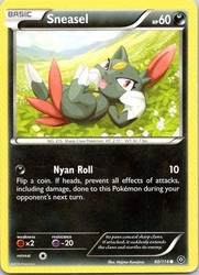 Sneasel 60/114 Common XY - Steam Siege