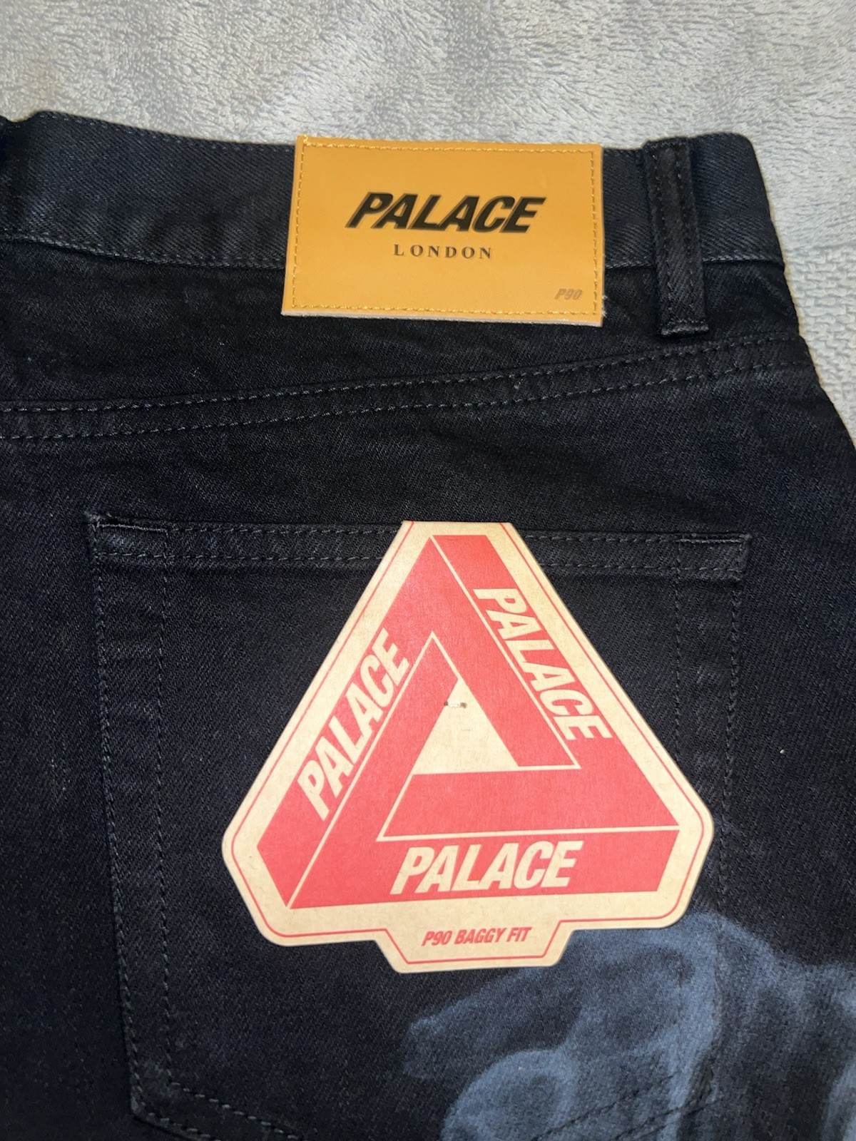 NEW Palace P90 Baggy Jean Smoked Size 32 *READY TO SHIP* ✅🔥 thumbnail 4