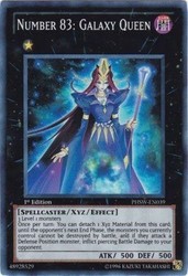 Number 83: Galaxy Queen PHSW-EN039 1st Edition Super Rare