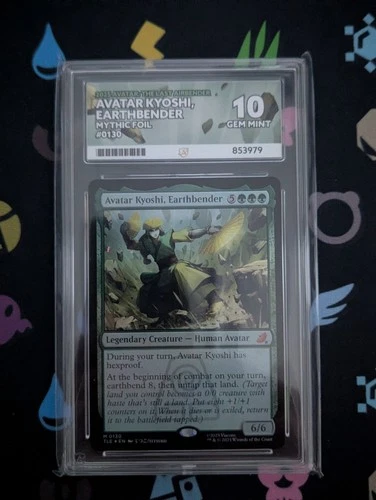 Avatar Kyoshi, Earthbender [130] MTG TLE Mythic Foil Ace Grade 10