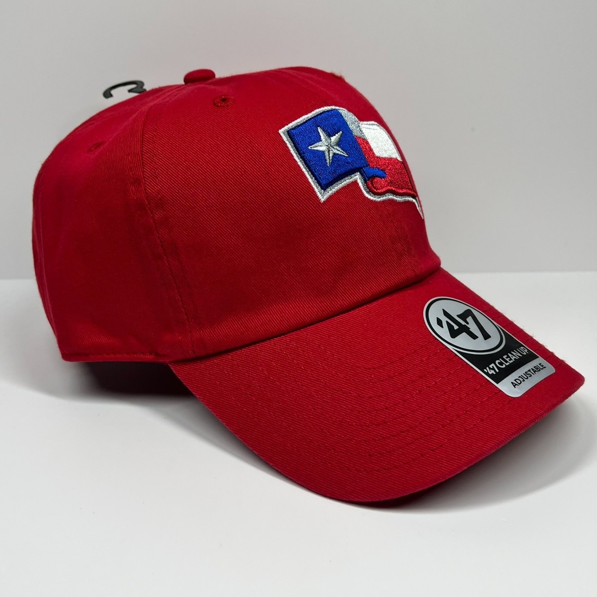 \'47 Texas Rangers Clean Up Red Adjustable Strap Hat Embellished Cap​​​​​​​​​​​​ Texas Rangers Hat  main image 3