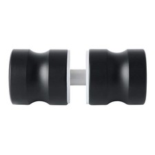Shower Glass Door Handle,Sliding Shower Doors Knob Round Back-to-Back Pull Ha...