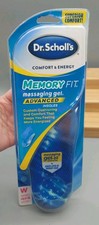 Dr. Scholl's MEMORY FIT Insoles W/ Massaging Gel Advanced 1 Pair Women's 6-10 