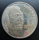 2013 Indian Head Chief USA Buffalo .999 Silver 1 Oz Ounce Art Round