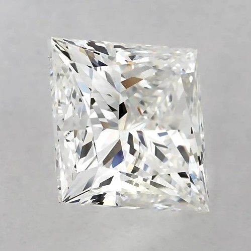 Pure Shine Princess 3.00 Ct Natural D Color Lab Grown Diamond VVS1 Certified - Picture 5 of 12