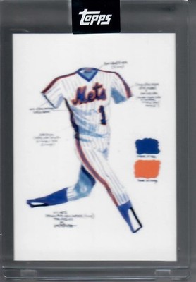 Topps NY Mets Once Upon a Time in Queens The Uniform Card