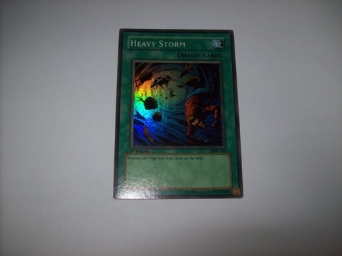Heavy Storm [1st Edition] MRD-E142 YuGiOh Metal Raiders card