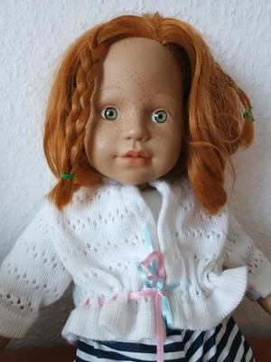 Puppe Lilly 47 cm mit blauen Augen