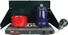 Classic Propane Gas Camping Stove, 2-Burner - New Open Box