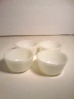 Anchor Hocking Milk Glass Ramekin Custard Cup Bowls Fire King Lot Of 7 - 434