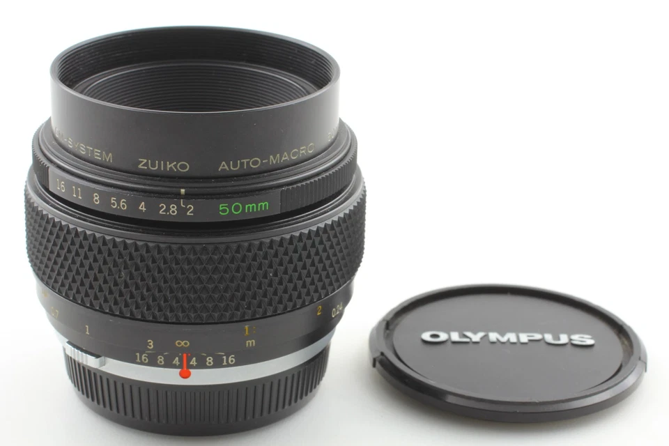 Late Model [Near MINT] Olympus OM Zuiko Auto Macro 50mm f/2 Lens From JAPAN - Image 2 of 4
