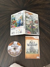 Nintendo Wii Game Alice In Wonderland CIB Complete In Box 