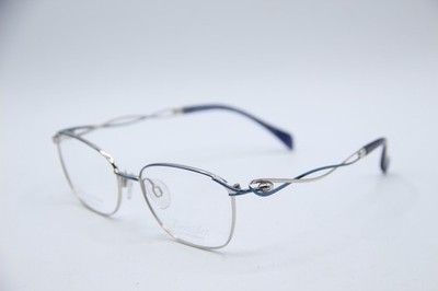 NEW LINE ART CHARMANT XL 2148 BL BLUE SILVER AUTHENTIC FRAMES EYEGLASSES 52-16