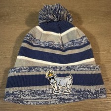 Gorra tejida Goat Usa sombrero cabra Estados Unidos invierno pom gorro gris azul amarillo talla única