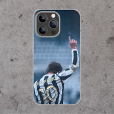 Cover Juventus Del Piero iPhone Personalizzata morbida TPU con immagini sfondi