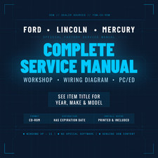 2008 Ford Explorer & Explorer Sport Service Repair Manual CD