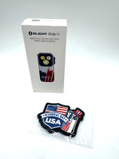 Olight Oclip Pro Stars & Stripes Edition 500 Lumens Clip on Flashlight