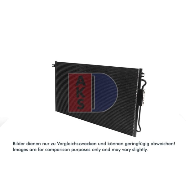Kondensator Klimaanlage AKS Dasis 522012N FüR Chrysler Voyager IV-image