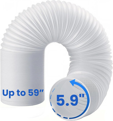 Portable Air Conditioner Hose, 5.9'' Diameter Anti-Clockwise Thread with Length u