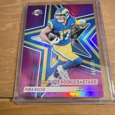 Panini Rookies & Stars 2025 Puka Nacua Purple /999  #18 Los Angeles Rams NFL