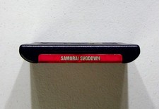 Samurai Shodown Sega Genesis Video Game Classic Fighting Retro