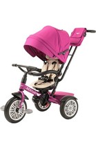 Bentley Trike 6-in-1 Reversible Seat Convertible Tricycle Stroller - Fuchsia...