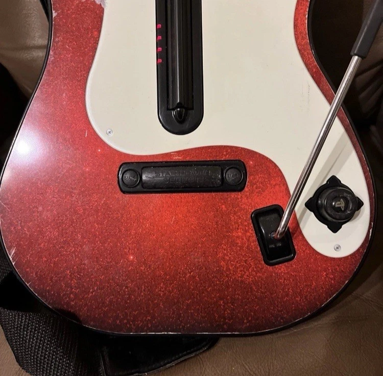 PlayStation 3 Guitar Hero Controller w/ Strap PS3 PS2 95893.805 -Works No Dongle - Image 4 of 4