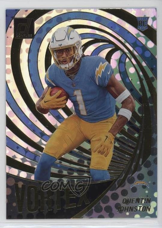 2023 Panini Donruss Vortex Quentin Johnston #VOR-25 Rookie RC 11qd