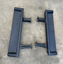 Factory Side Step Running Boards for 2001-2006 Jeep Wrangler Pair Used