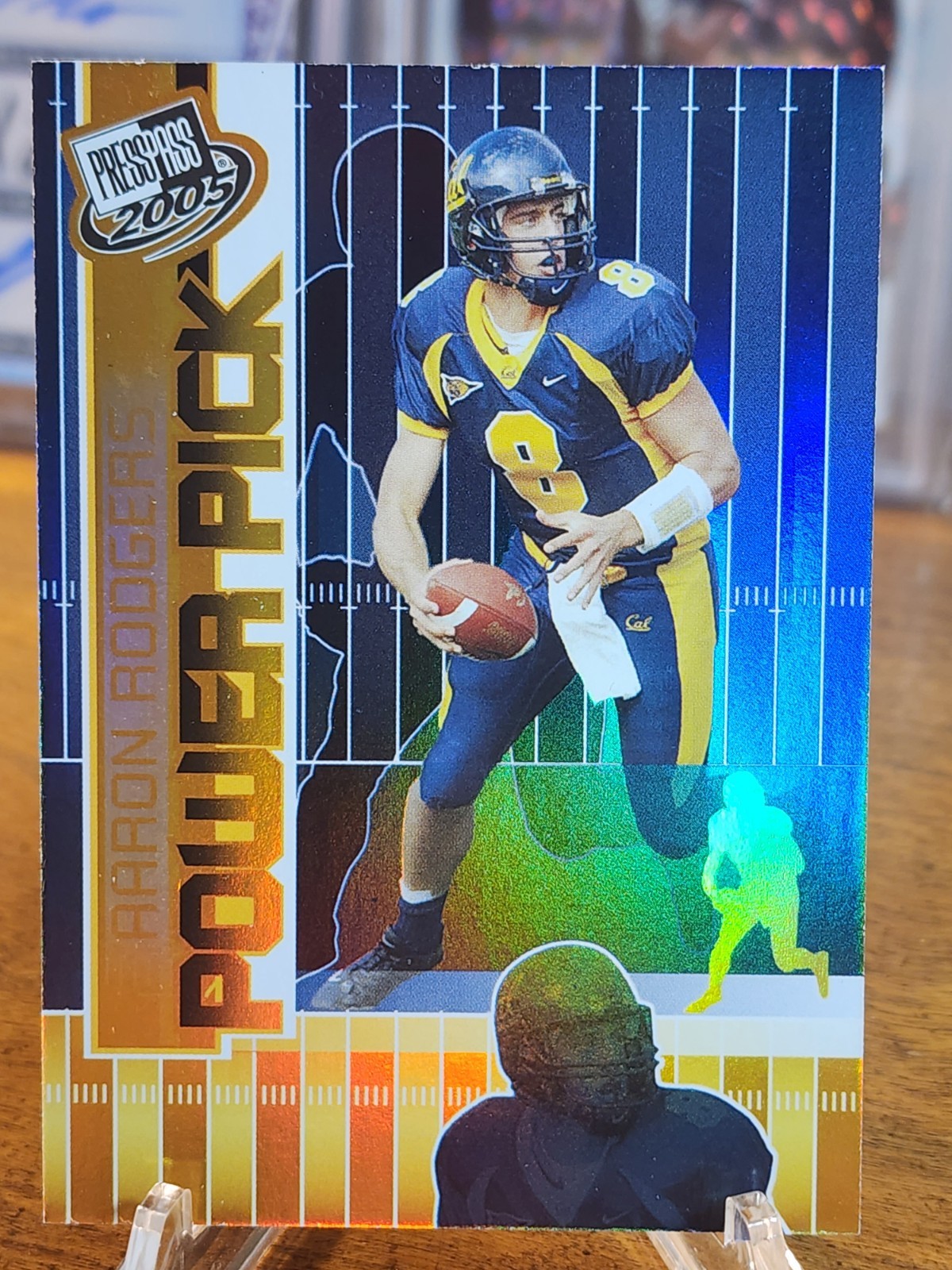 2005 Press Pass - Aaron Rodgers #47 (RC)
