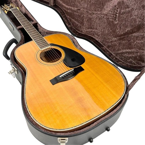 Yamaha FG-461S Acoustic Guitar with Hard Case Clean Excellent Used Condition