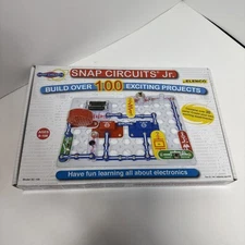 Snap Circuits Jr. Set 100 Pc Set Collectors Toy Elenco Ages 8-108