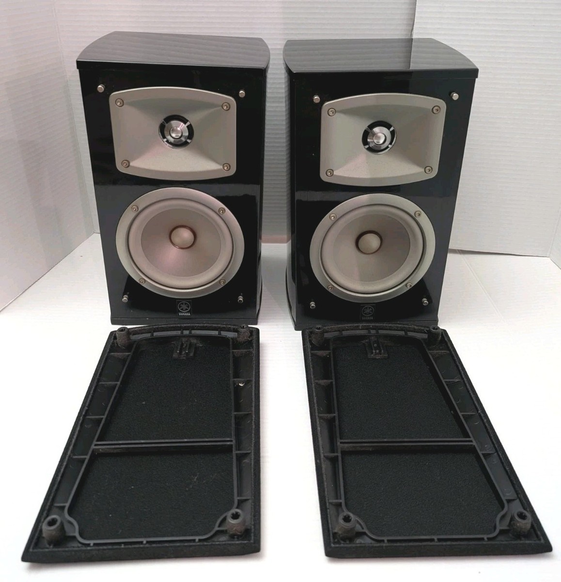 Yamaha NS-333 2-Way Bookshelf Speakers 150W Black Pair | eBay