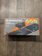 SteelSeries Premier Gaming Bundle: Arctis 1 Headset, Apex 3 Keyboard, Rival 3...