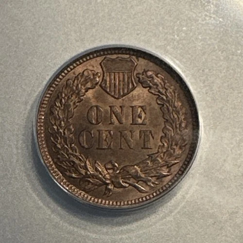 1909 Indian Head Small Cent Bronze BN ANACS MS 63 Philadelphia