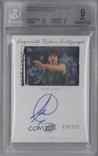 2009-10 Exquisite Collection /225 Ricky Rubio #44 BGS 9 MINT Rookie Auto RC