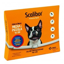msd SCALIBOR 48 cm  Collare Antiparassitario per CANI di PICCOLA e MEDIA Taglia