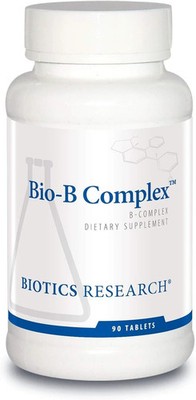 Bio B Complex High Potency B-Complex with Folate and Vitamins B2, B6 and B12 for