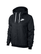 Nike Sportswear Women's Sz S Black/White Windrunner Jacket AR3092-011
