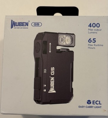 WUBEN G5 ECL  Flashlight 400Lumens  New