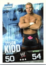 2009 WWE Topps Slam Attax Evolution TCG #096 TYSON KIDD Smack Down Cards