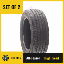 Set Of 2 Used 27555r20 Michelin Defender Ltx Ms 2 117t - 1132 Set Of 2 Used 27555r20 Michelin Defender Ltx Ms 2 117t - 1132